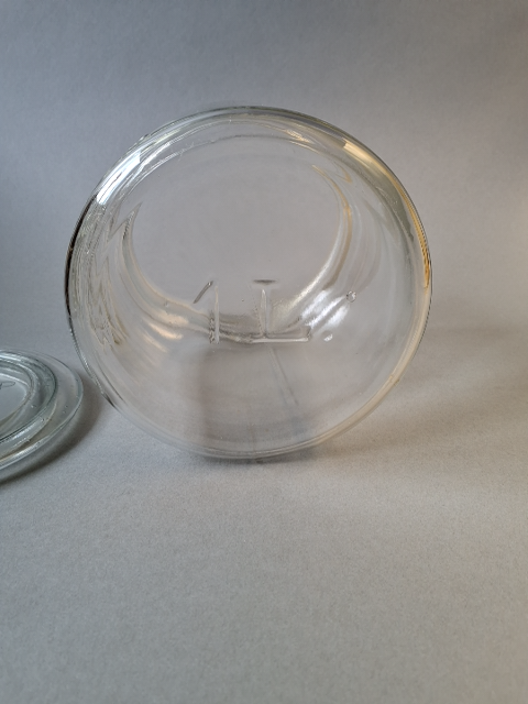 Kastrup sylteglas med låg, 1 liter