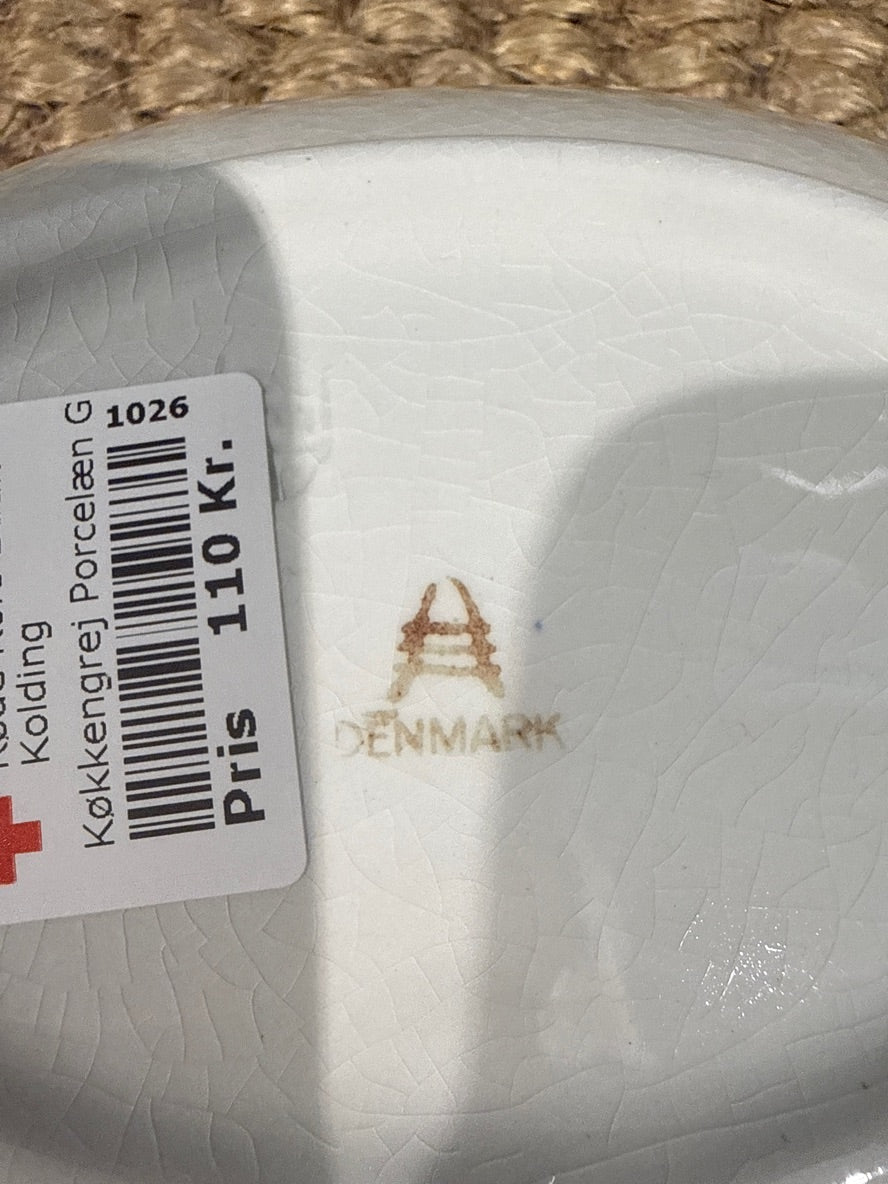 Skål m. Blå kant