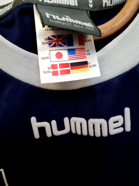 Blå AGF t-shirt