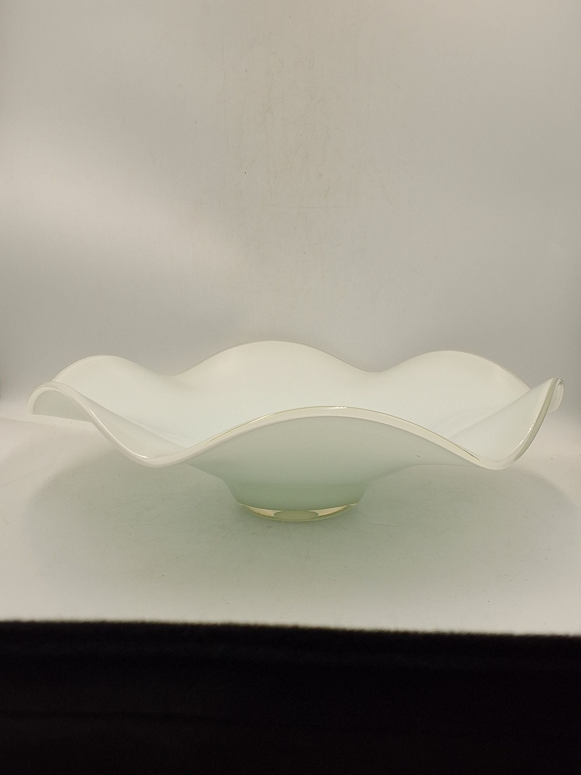 Stor glas skål