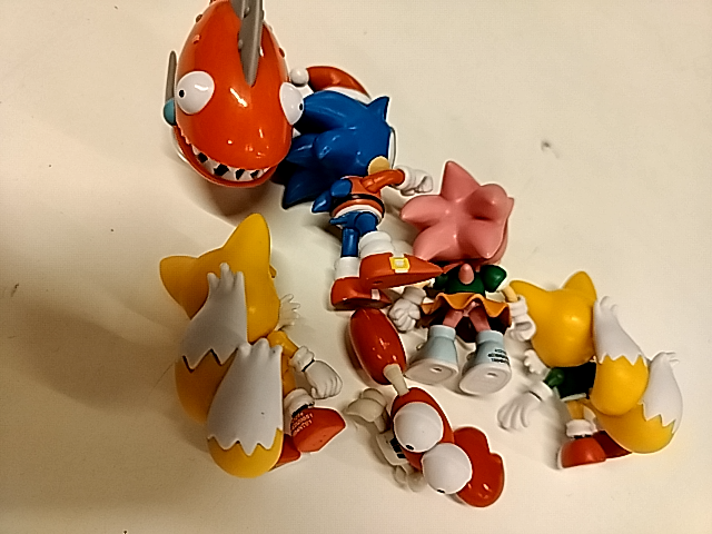 Lot: 6x Jakks Pacific-figurer