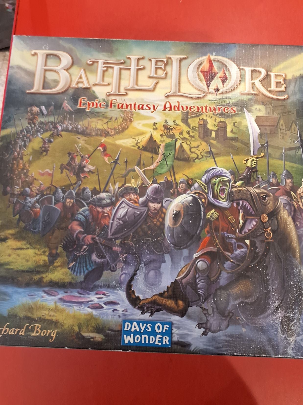 BattleLore - epic Fantasy Adventures brætspil.