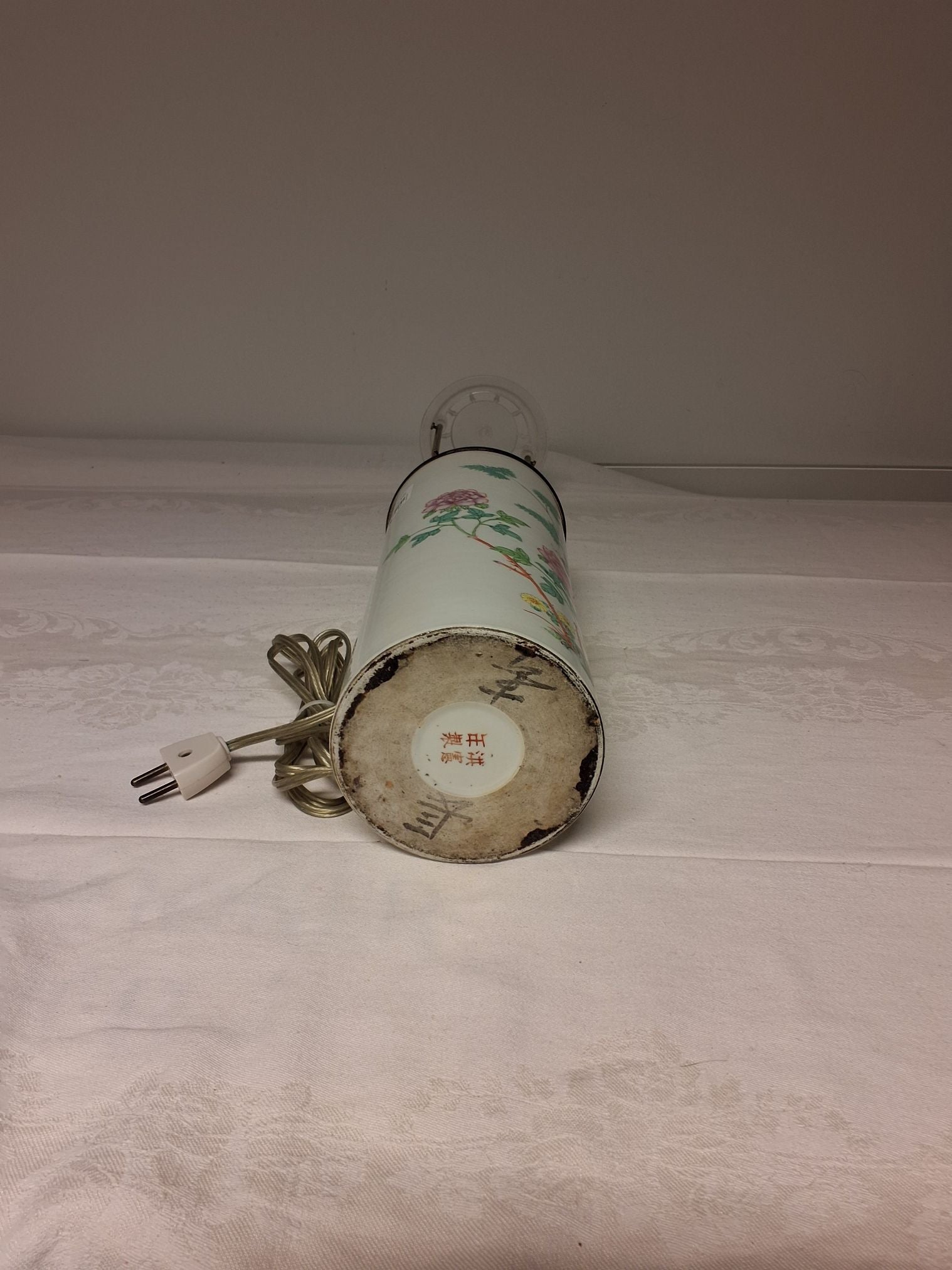 Orientalsk lampe med skærm