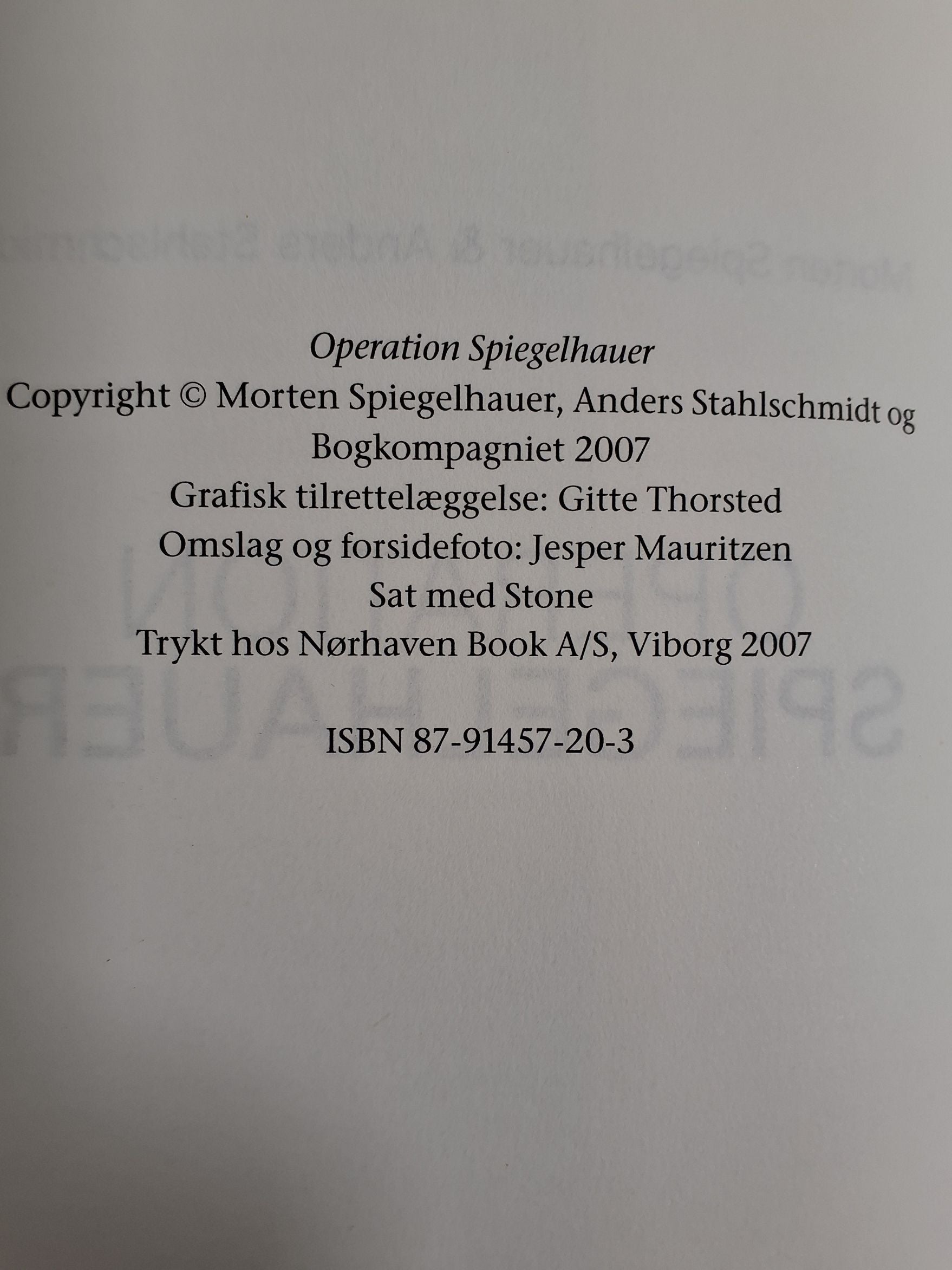Operation Spiegelhauer