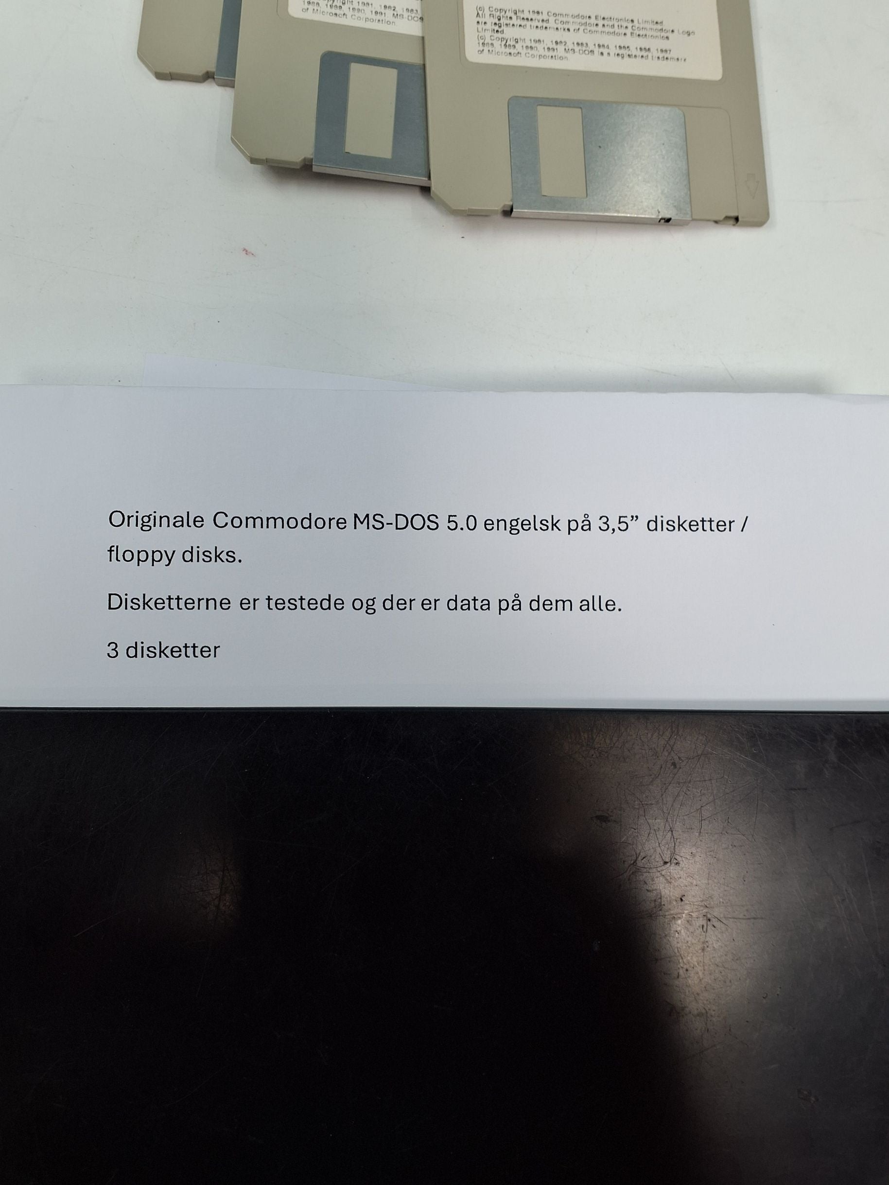 Original commodore disc