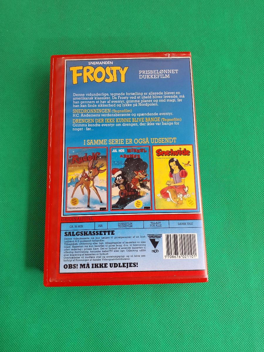 VHS. Snemanden Frosty