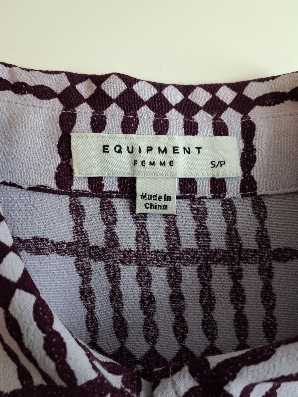 Equipment Femme Skjorte