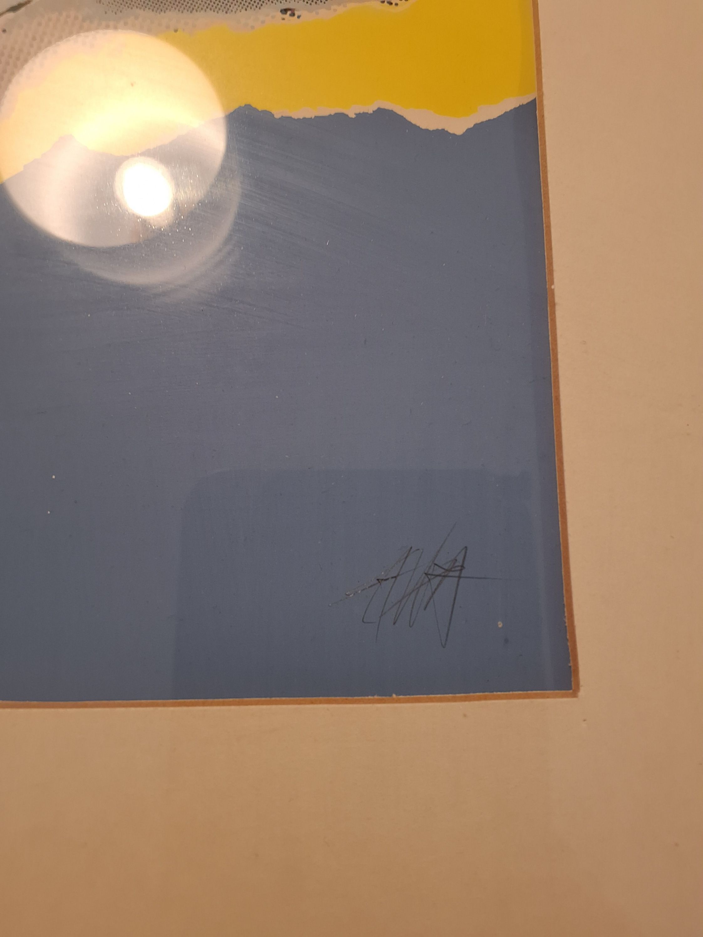 Antonio Saura Litografi