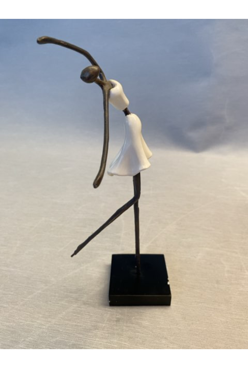Dansemus hvid