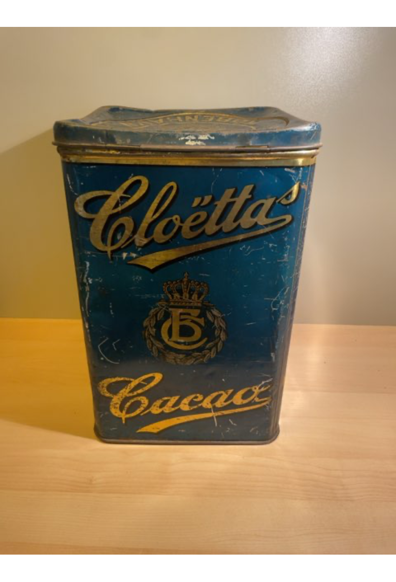 Gl. Cloetta Cacao dåse