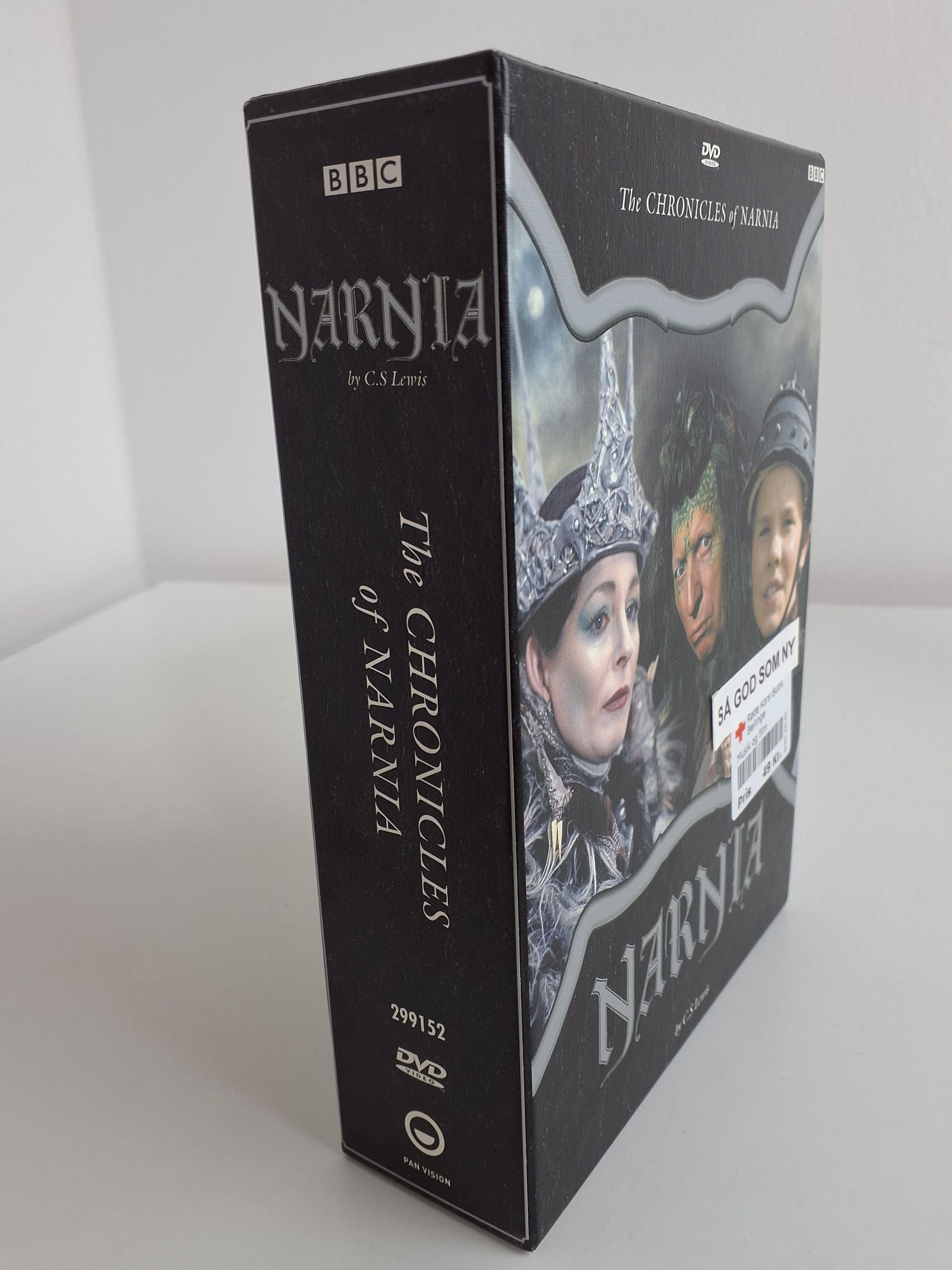 Dvd Narnia trilogien