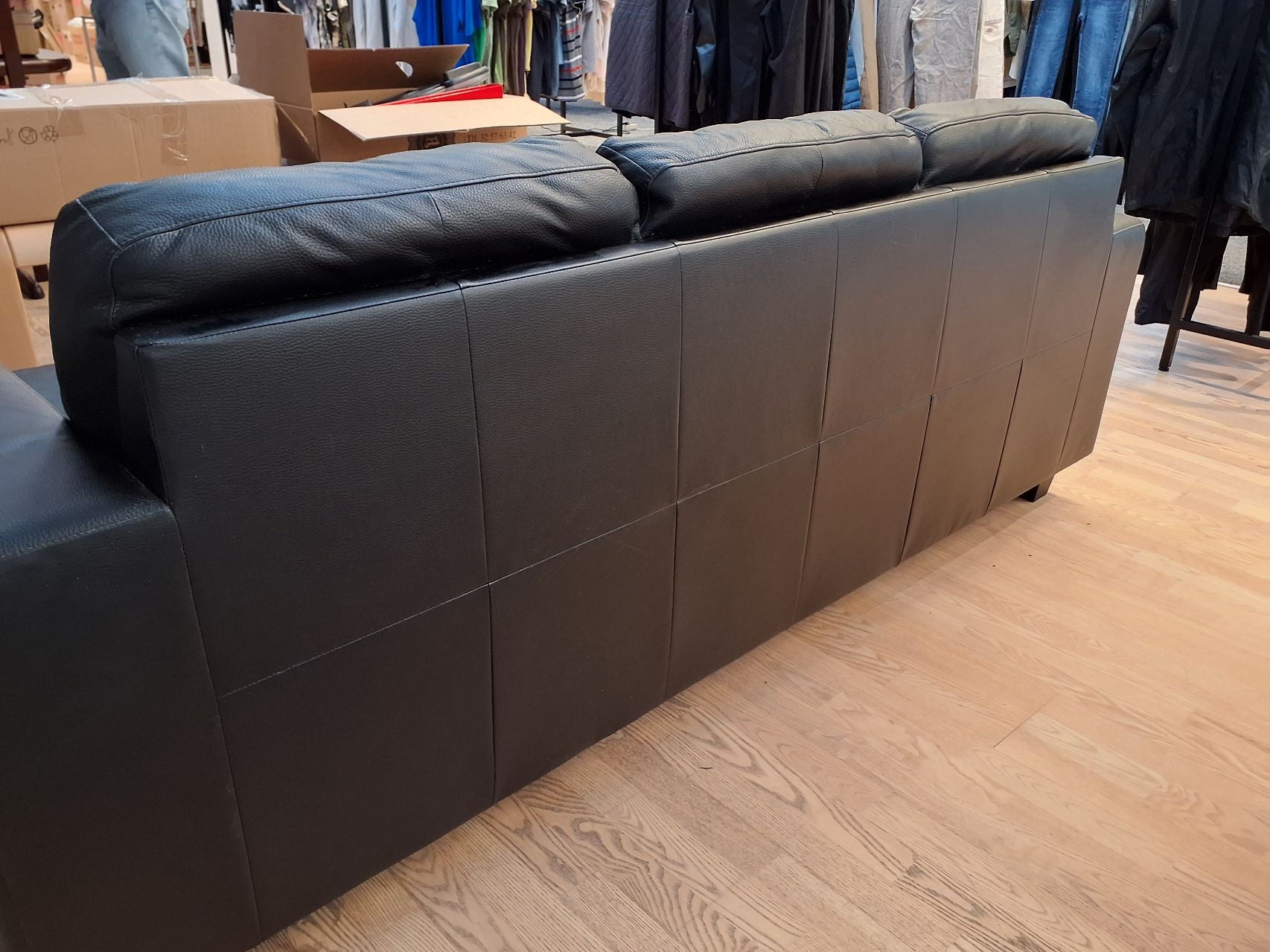 Sofa i kunstlæder
