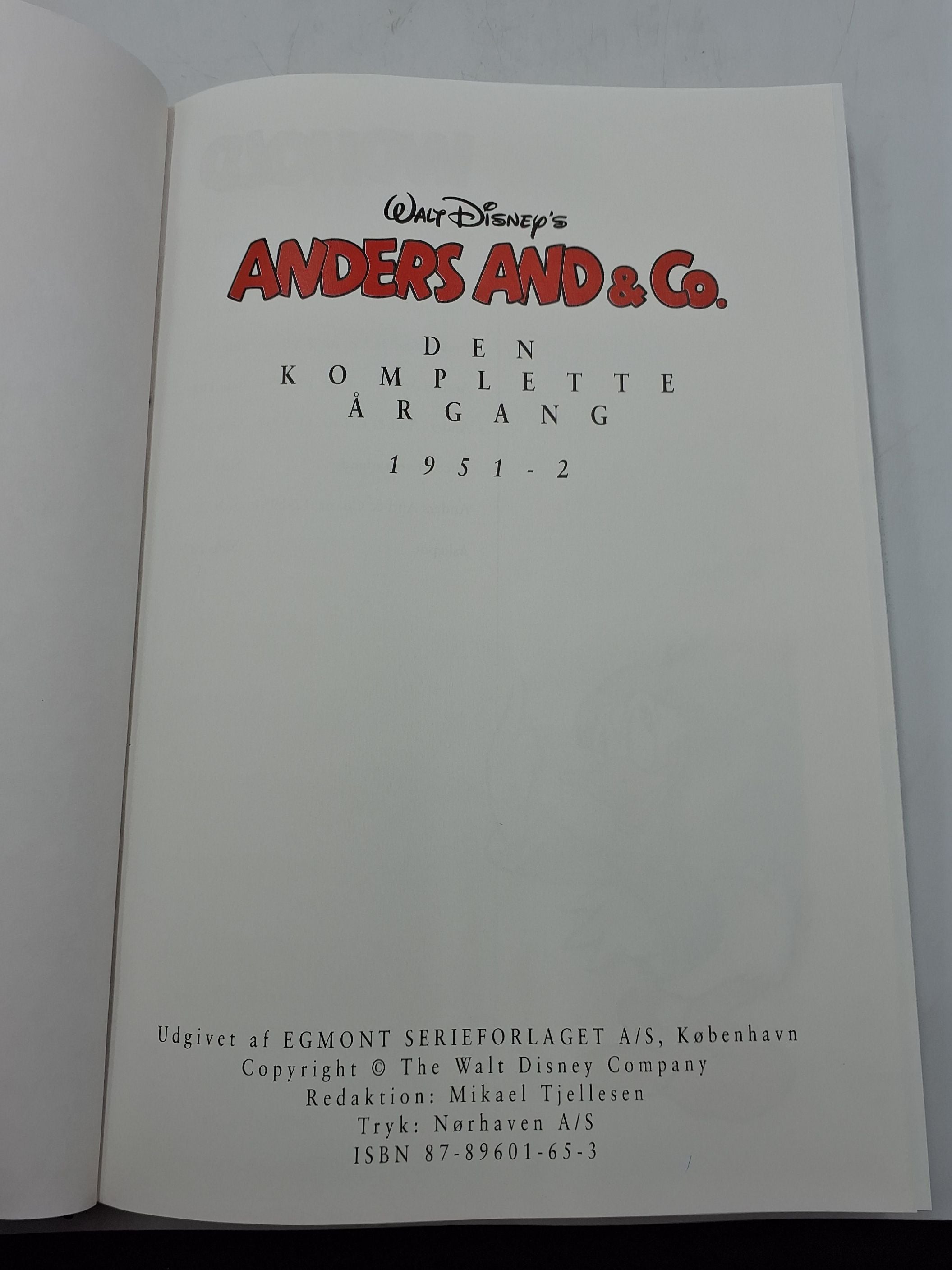 Anders And komplet årgang Bind II