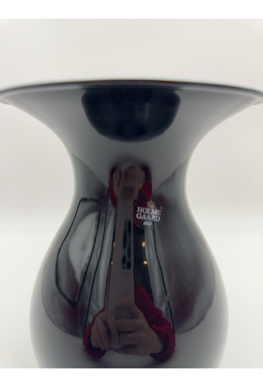 Holmegaard, sort shape, Peter Svarrer