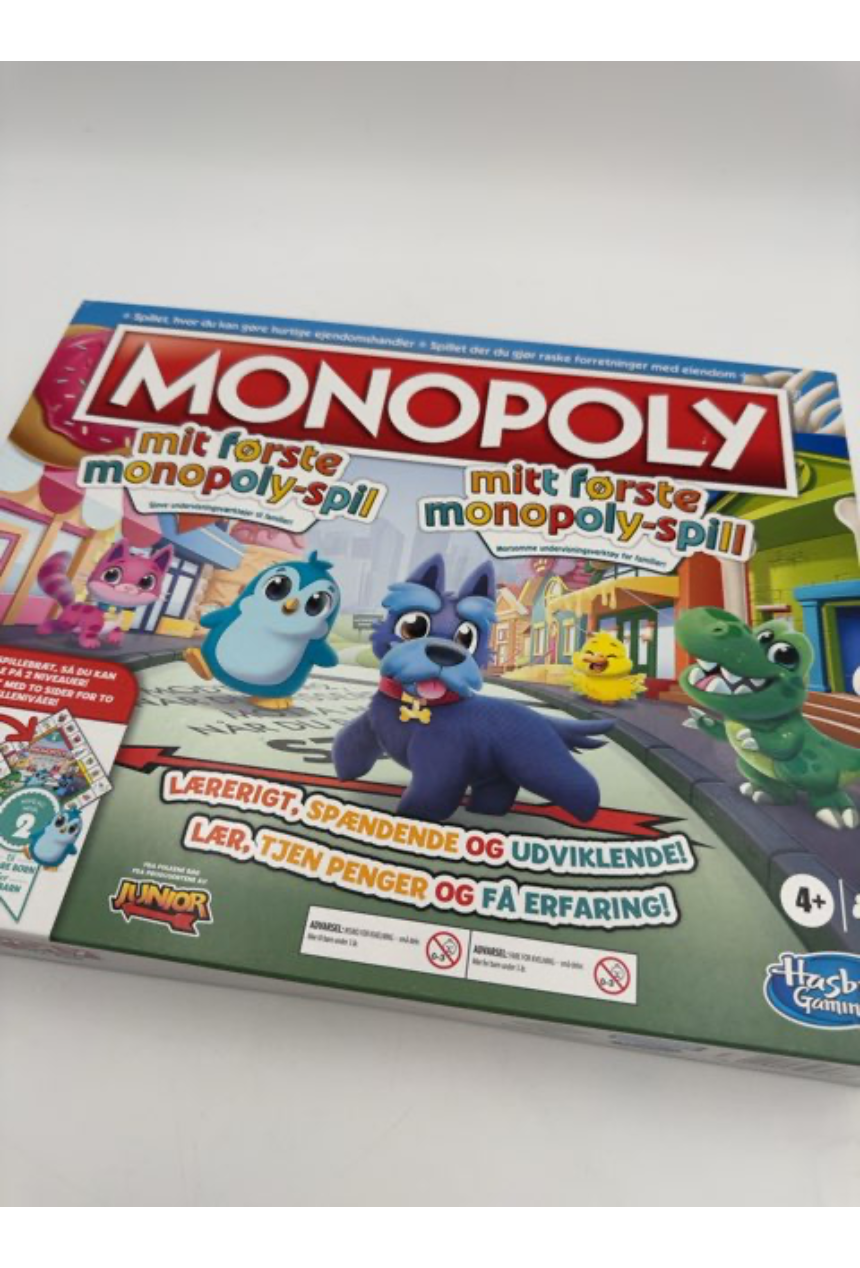 Monopoly - midt første monopoly-spil