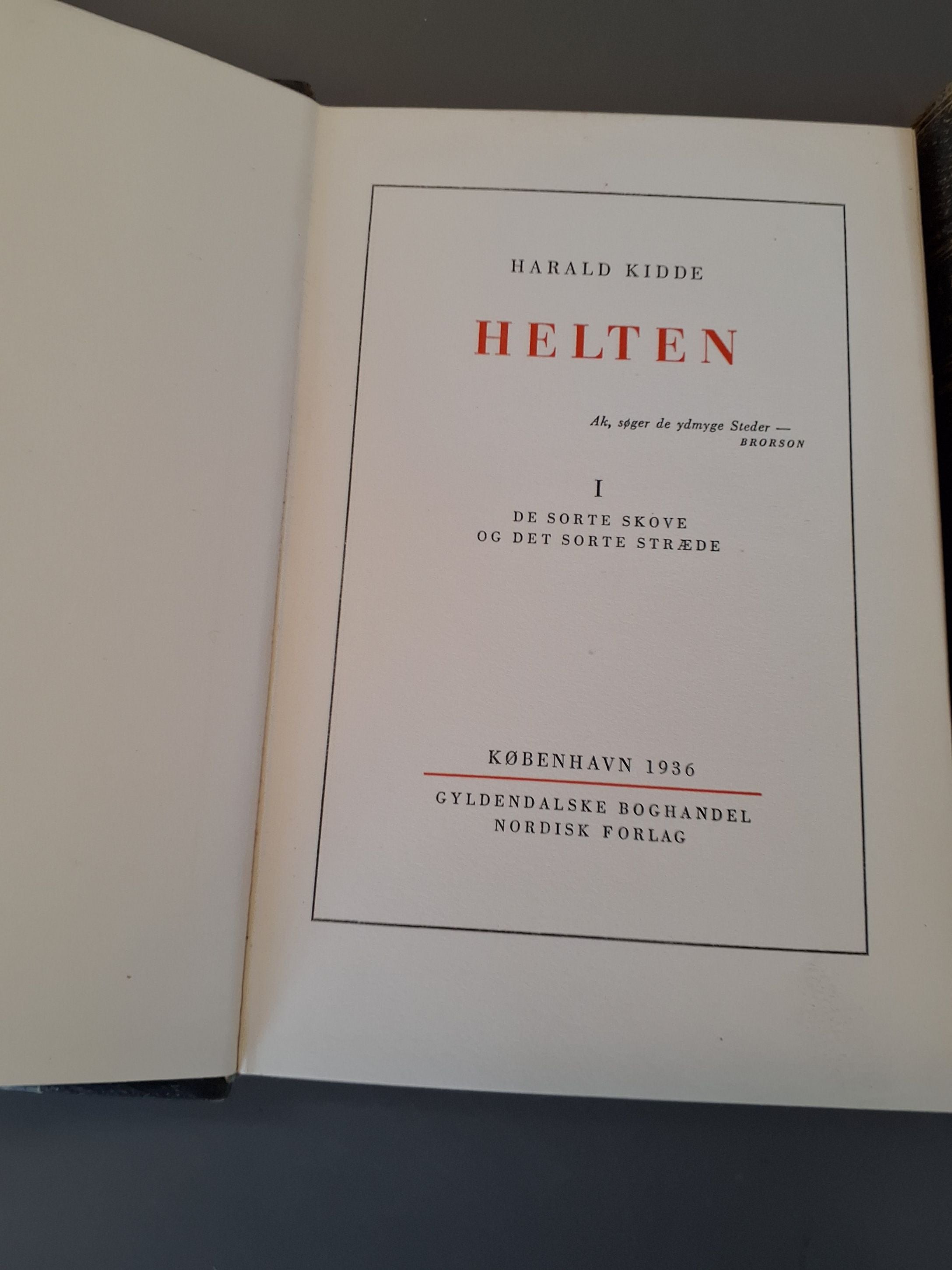 HARALD KIDDE HELTEN 2 STYK