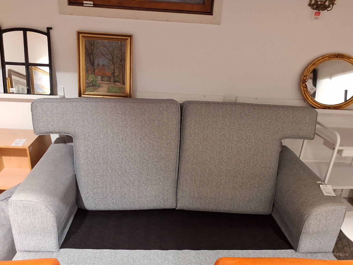 (3996) Grå sofa
