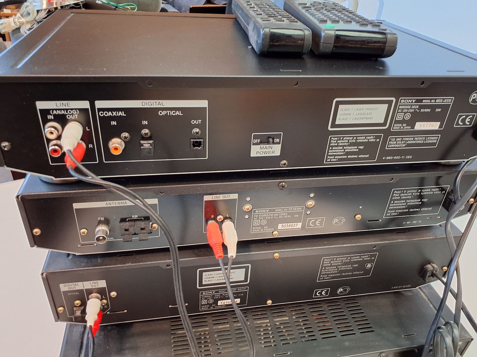 Sony anlæg til Hi-Fi entusiasten