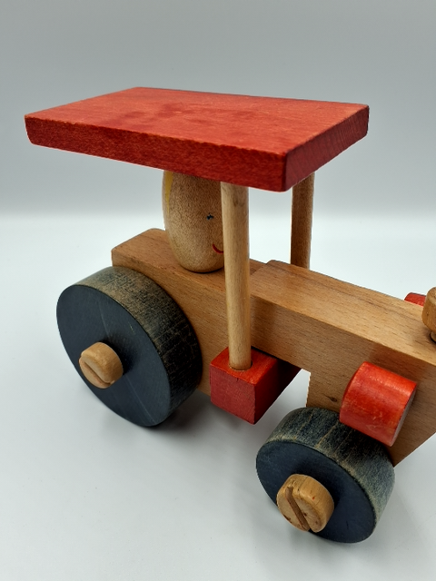 Retro Legetøj Traktor