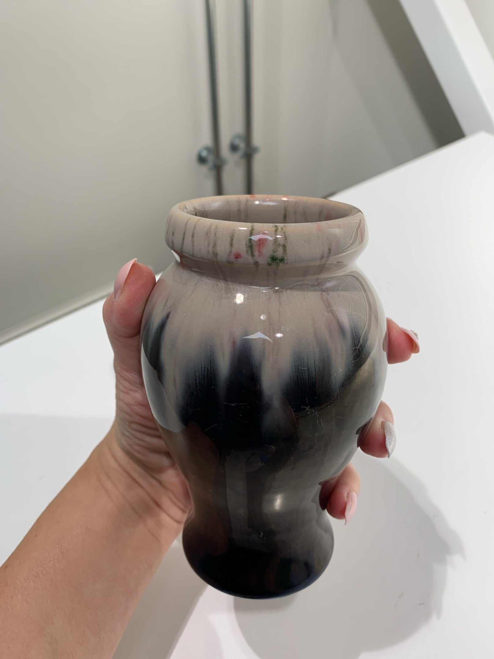 Vase, Michael Andersen. Højde 14 cm