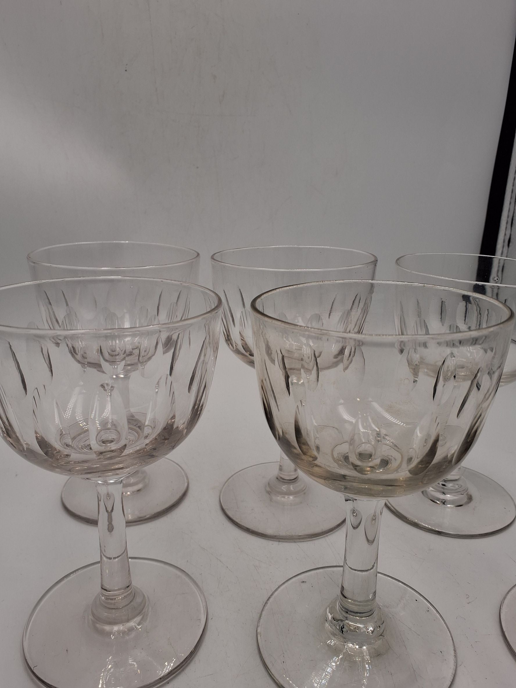 8 stk rødvin glas