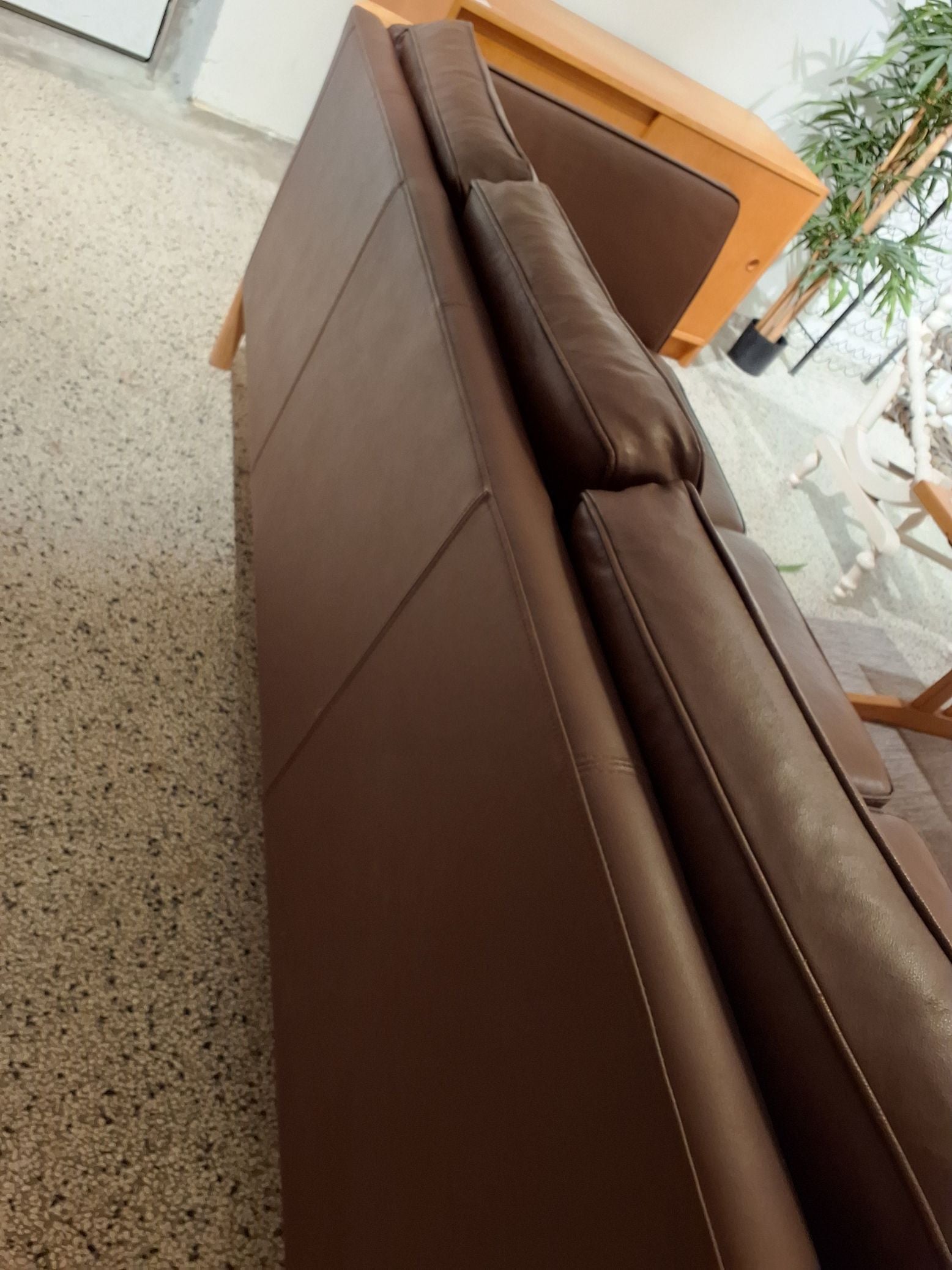 3 pers.Sofa Brun