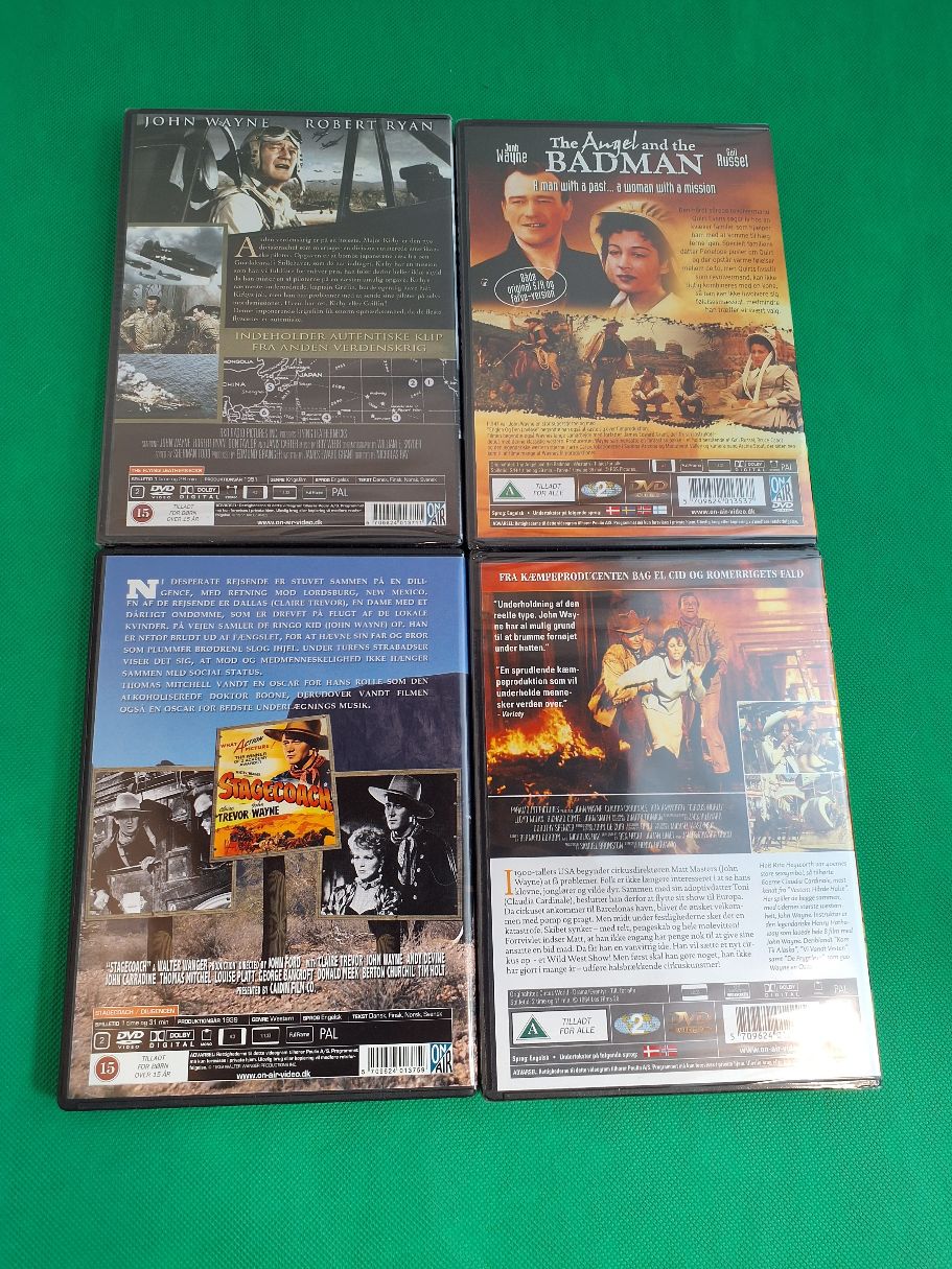 John Wayne dvd collection