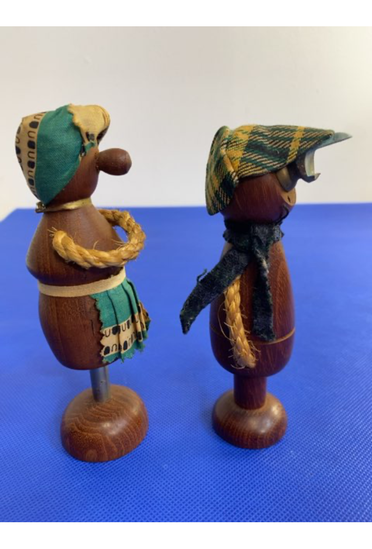 Teaktræs Figurer