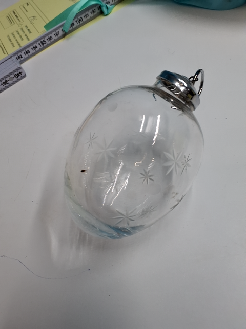 Dråbe glas kugle