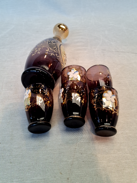 Murano Glas Karaffel med Glas