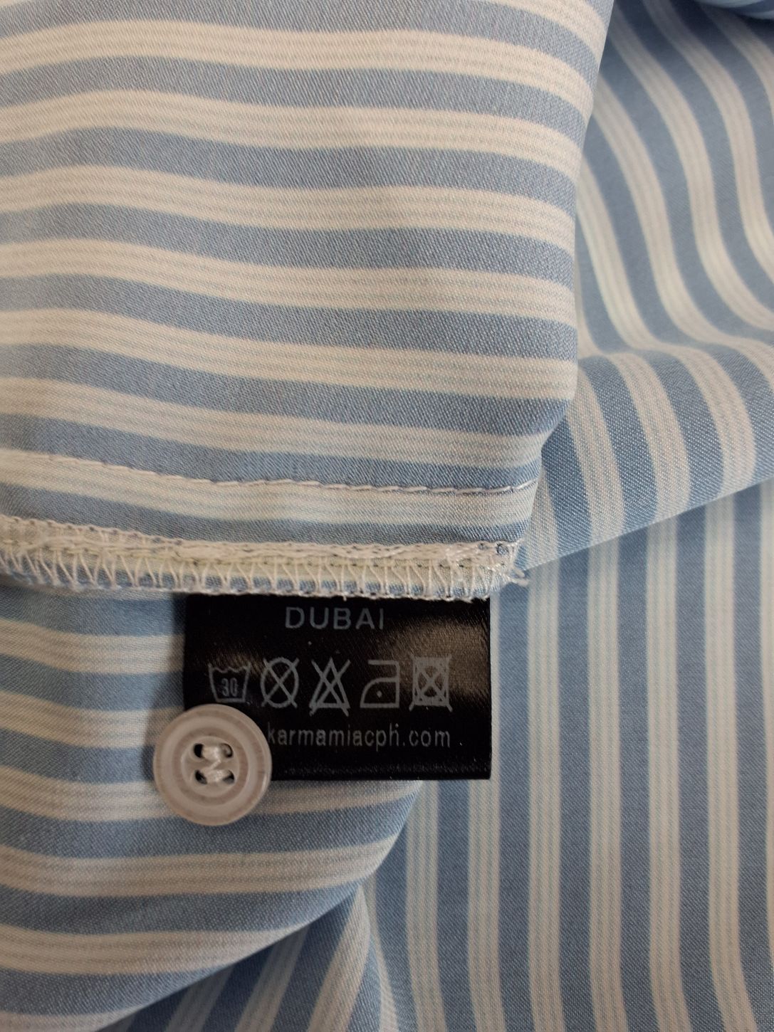 Karmamia Zoe Blue Stripe Skjorte