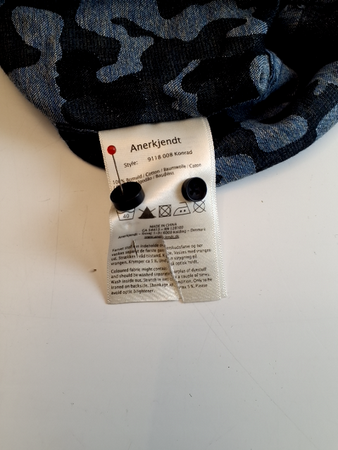 Anerkjendt Skjorte (O725)