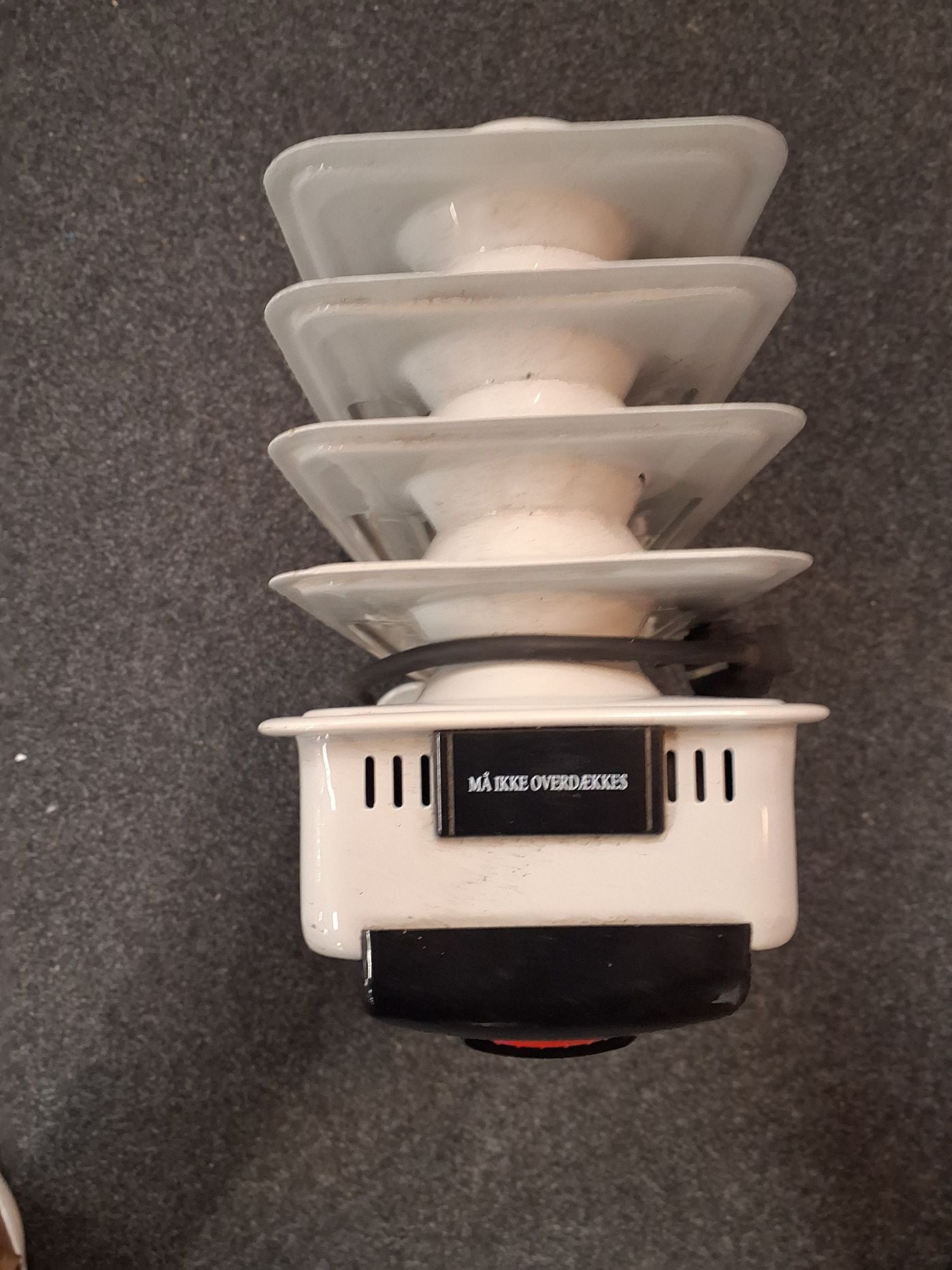 Olieradiator.