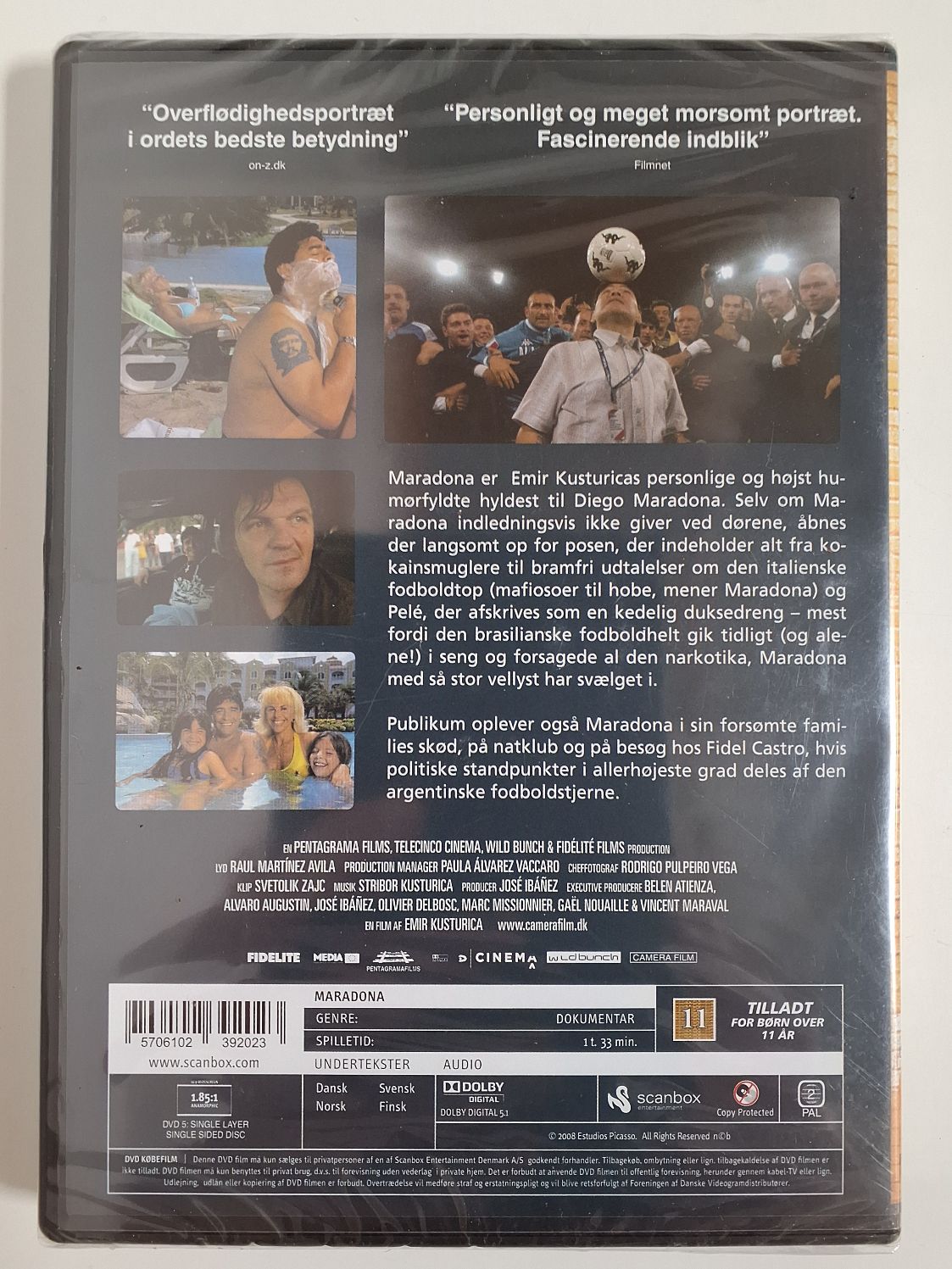 Dvd Maradona af Kusturica