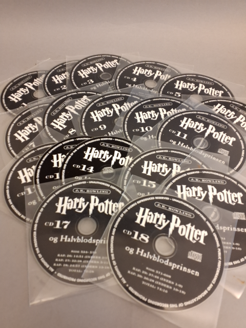 Harry Potter og Halvblodsprinsen. 18 lyd-CDEr