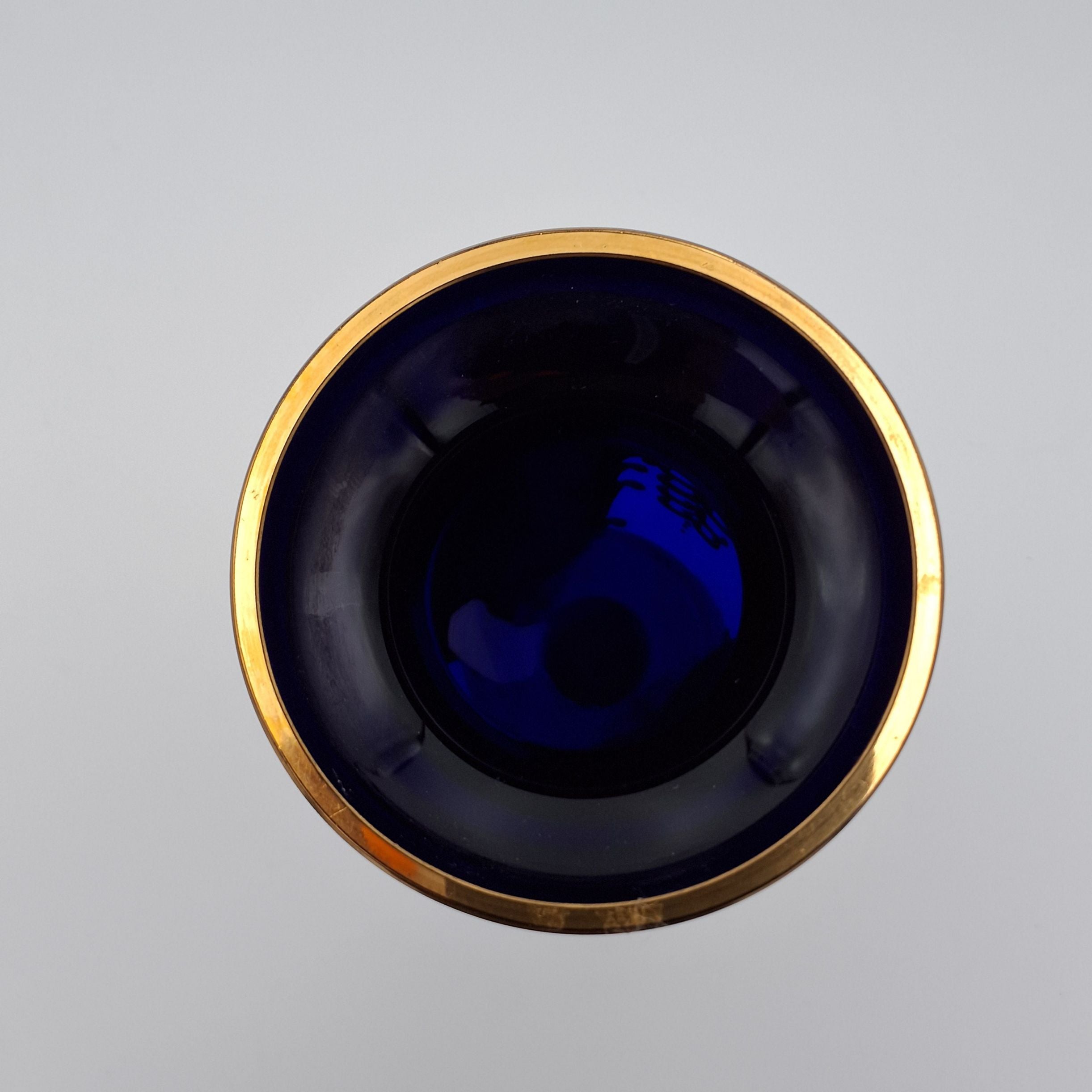 Vase m/24 karat guld