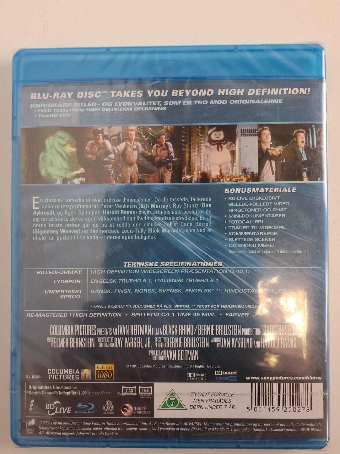 Blu-ray Ghostbusters 1984