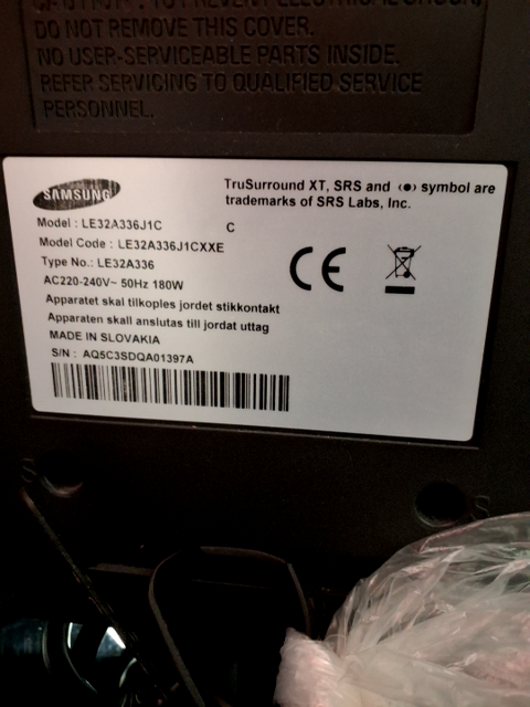 TV Samsung