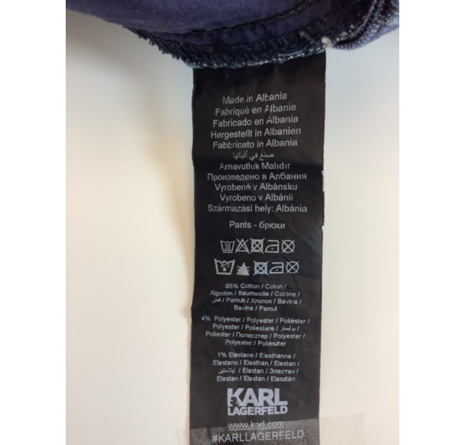 Karl Lagerfeld Cowboybukser (O381)