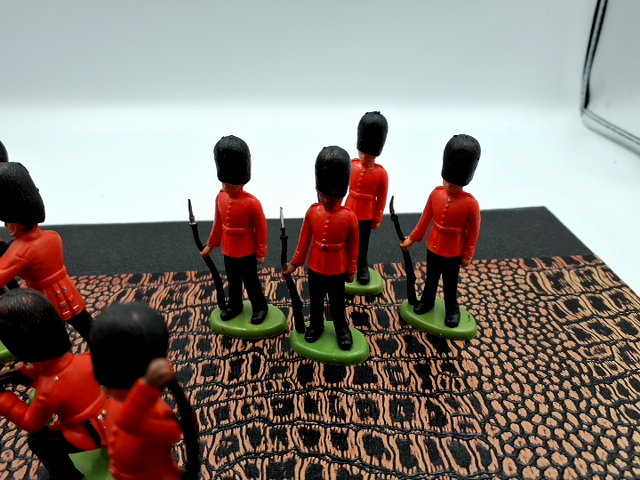 Samling af VTG Britiske Scots Guard regimet