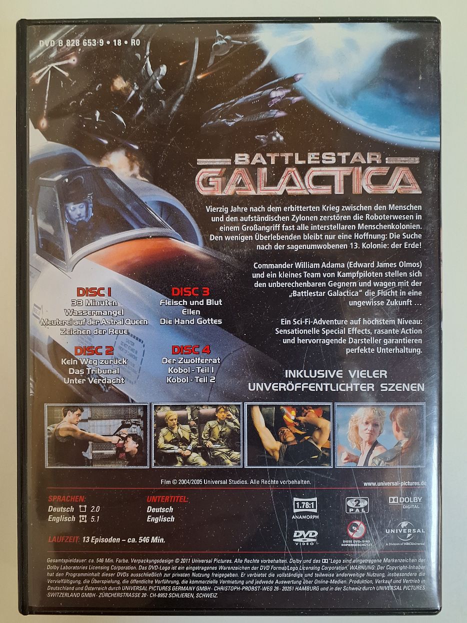 Dvd Battlestar Galactica complete collection