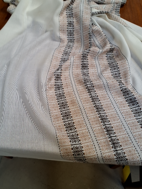 Borddug beige