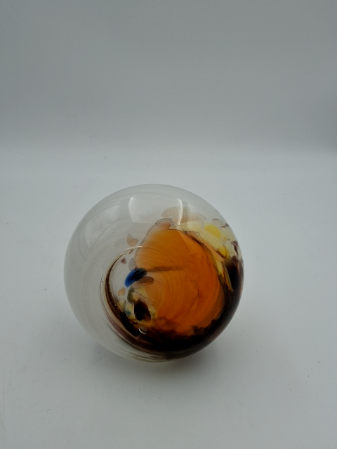 Holmegaard spraglet vase