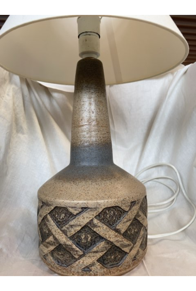 Søholm keramik lampe