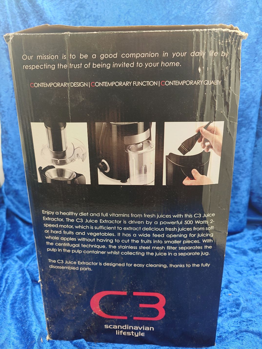 C3 Vitality Juice extractor