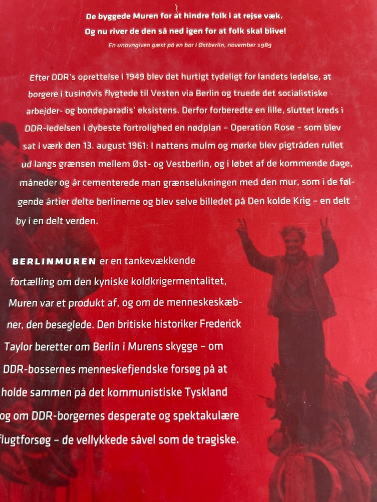 Berlin muren af Frederic Taylor