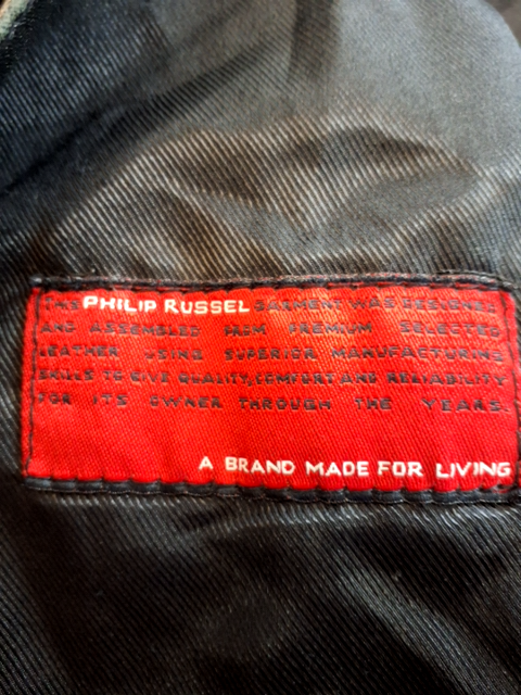 Philip Russel Skindjakke