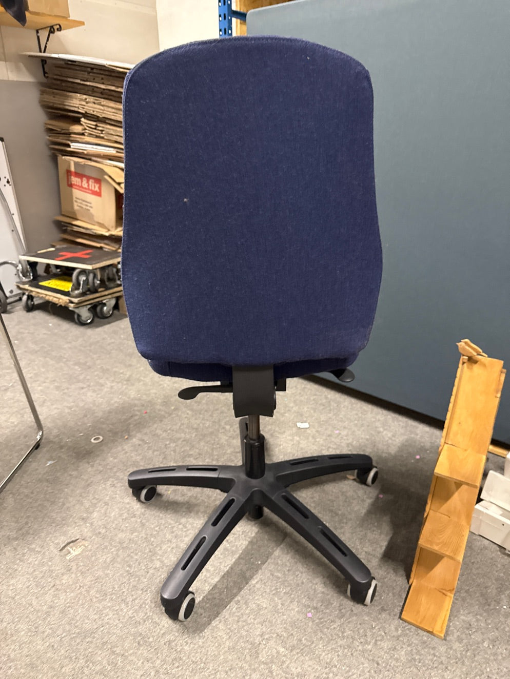 Kontorstol blå