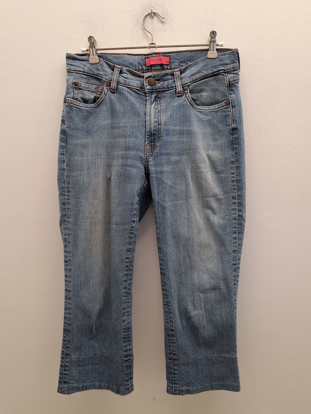 Sand Capri Jeans