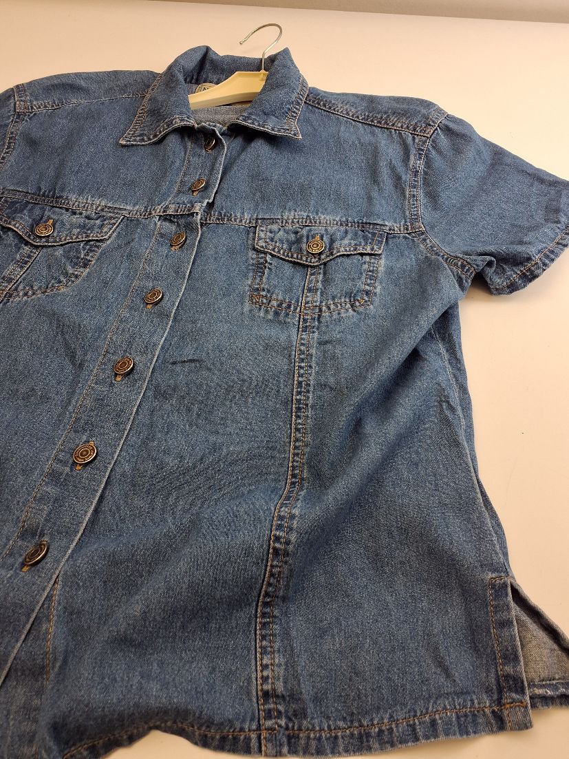 N.L. Jeans Skjorte